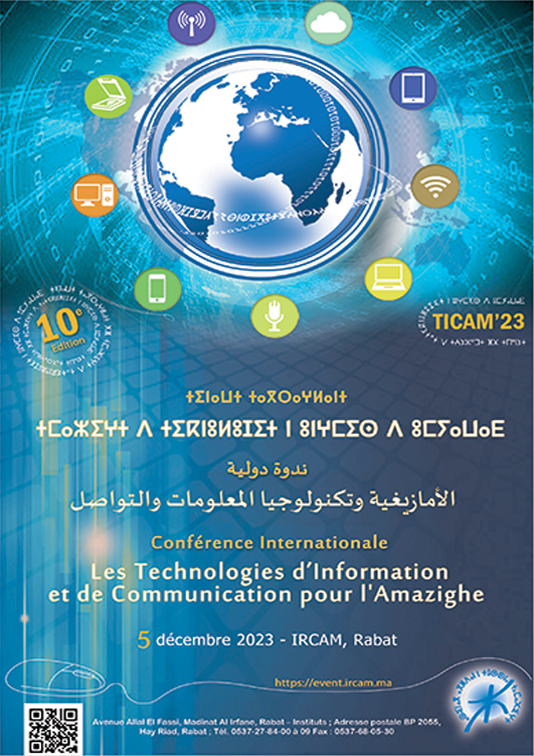 Conférence internationale sur les « Technologies d’Information et de Communication pour l’AMazighe »