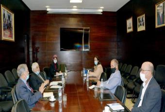 لقاء تمهيدي بين المعهد الملكي للثقافة الأمازيغية وجريدة العلم
